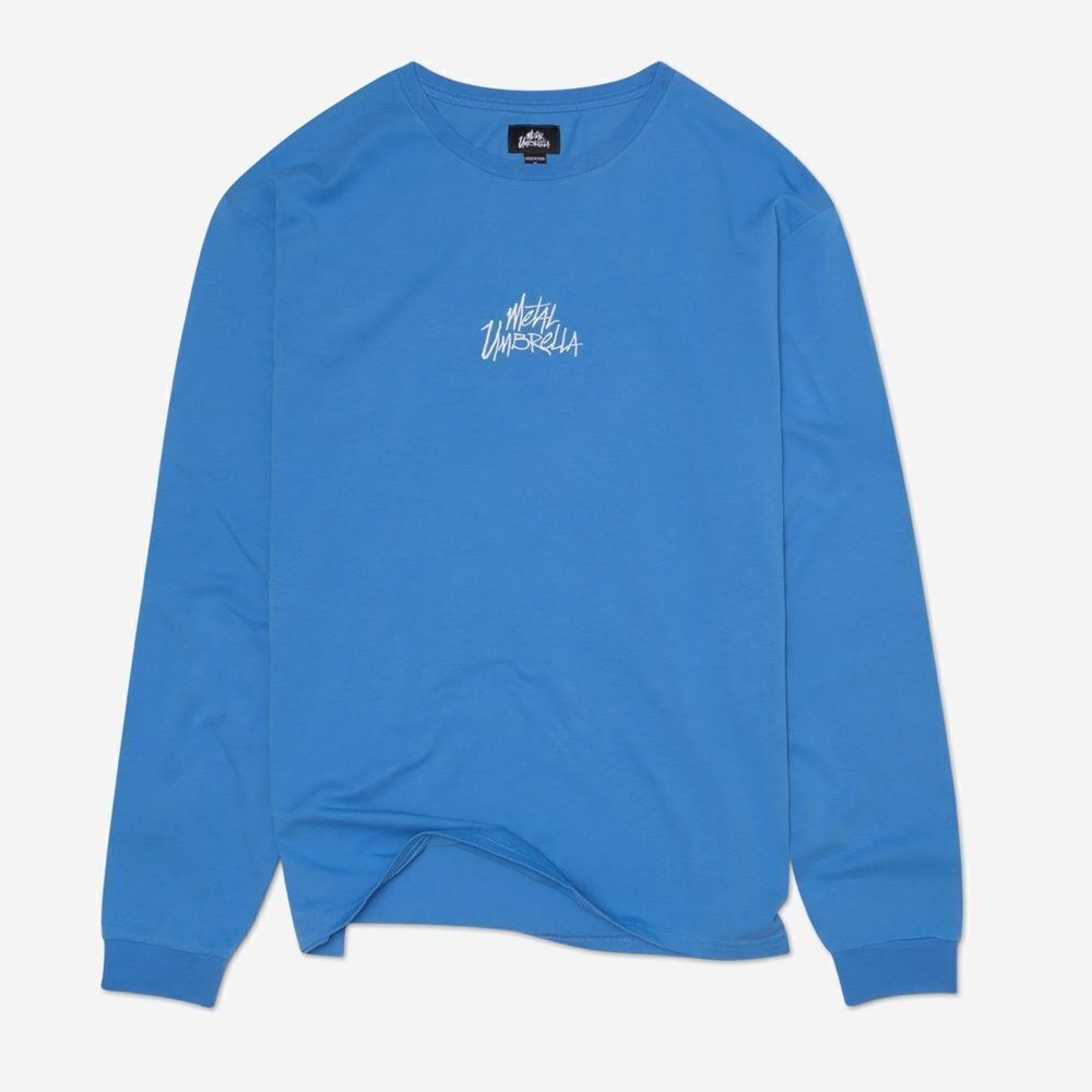 Metal Umbrella ICON LONG SLEEVE Blue Small NWT in packaging‎